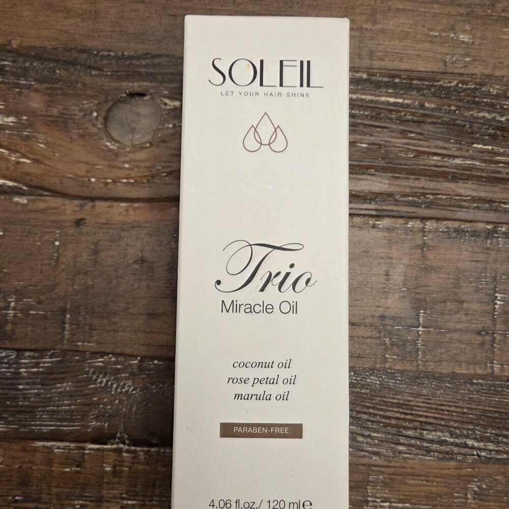 Soleil Trio Miracle Oil 4.06oz - Picture 3 of 3